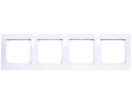 ramka-poczworna-biala-ospel-impresja
