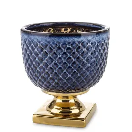 oslonka-doniczka-wazon-ceramiczna-granatowa-puchar-zlota-dekoracja-glamour