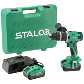 wiertarko-wkretarka-akumu-z-udarem-ids20-75bl-stalco-20v-zestaw-2x4ah
