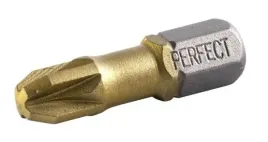 koncowka-bit-1-4-stalco-perfect-pz1x25mm-titanium-2szt