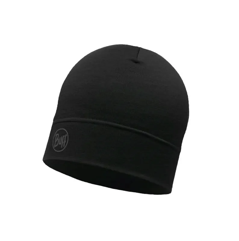 czapka-welniana-buff-lightweight-merino-wool-hat-solid-black