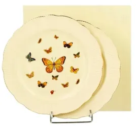 komplet-elegancki-talerz-deserowy-205-cm-motylki-talerzyki-zestaw-2-sztuki
