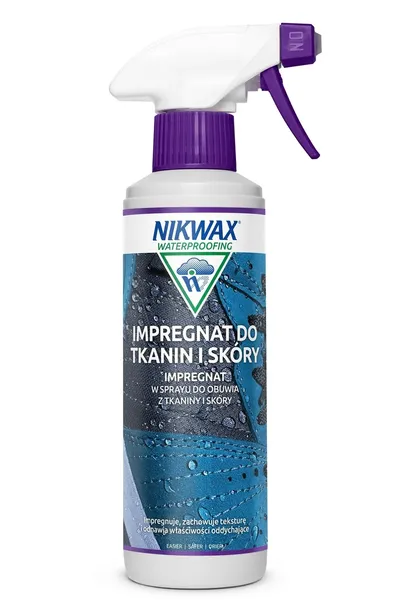Impregnat do butów z tkaniny i skóry Nikwax 300 ml atomizer