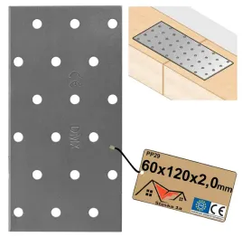 plytka-perforowana-plaskownik-lacznik-plaski-ciesielski-blacha-60x120x20mm