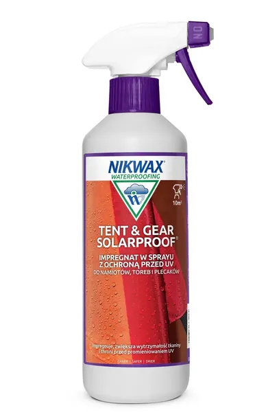 Impregnat do namiotów Nikwax Tent and Gear SolarProof 500 ml atomizer