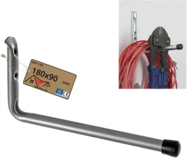 pojedynczy-hak-prosty-stalowy-do-garazu-180x90mm-piwnicy-na-sprzet-sportowy