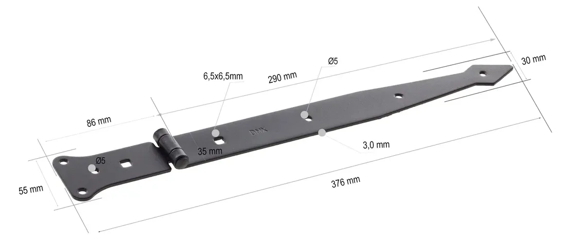 zawias-ozdobny-do-furtek-pasowy-malowany-290x55-mm