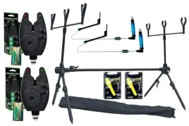 rod-pod-karpiowy-stanowisko-stojak-2x-sygnalizator-2-x-swinger-pokrowiec