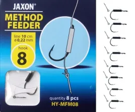haczyki-z-przyponem-haczyk-nr-8-method-feeder-z-igla-jaxon