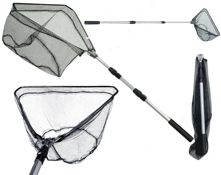 PODBIERAK MOCNY ALUMINIOWY ZATRZASK 180 CM TELESKOPOWY 3 SEKCJE