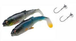 przyneta-guma-savage-cannibal-zestaw-killer-2szt-105cm-2-glowki-5g-ripper