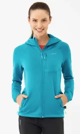 bluza-damska-techniczna-z-polartec-viking-jukon-z-kapturem-turkusowy-xxl