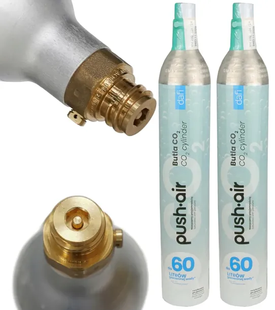 Dafi Nabój CO2 do saturatora PushAir - 425 g