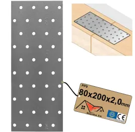 plytka-perforowana-plaskownik-lacznik-plaski-ciesielski-blacha-80x200x20mm