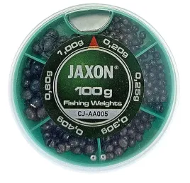 sruciny-nacinane-jaxon-olowiane-ciezarki-wedkarskie-100g