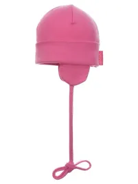 dziecieca-czapka-wiazana-z-dzerseju-rozowa-doll-r-35