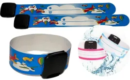 wodoodporna-opaska-identyfikacyjna-dla-dziecka-na-reke-numer-telefonu-basen