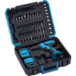 wiertarko-wkretarka-akumulatorowa-udarowa-21v-2x-aku-2-0ah-zestaw-walizka