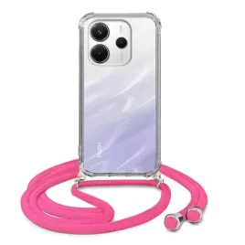 etui-do-xiaomi-redmi-note-14-4g-antishock-przezroczyste-sznurek-malinowy