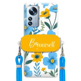 etui-do-xiaomi-12-pro-5g-case-kwiaty-lato-cytat-uchwyt-sznurek-niebieski
