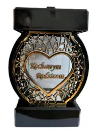 znicz-lampion-kolo-azur-czarny-zlote-serce-dla-rodzicow-kochanym-rodzicom