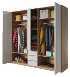 szafa-ubraniowa-230-xelo-dab-craft-zloty-bialy-laski