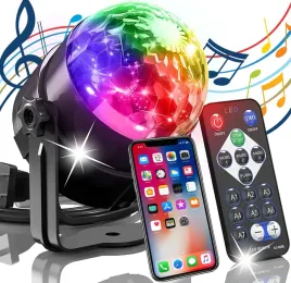 kula-disco-projektor-dyskotekowy-led-rgb-reflektor-na-urodziny-pilot