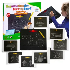 tablica-magnetyczna-kreatywna-magpad-714-kulek-szablony-pisak-rysik-magnes