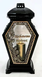 znicz-lampion-glamour-czarny-ramka-zlota-roza-38cm-kochanemu-mezowi