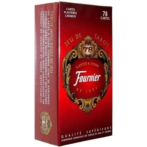 fournier-karty-do-tarota-jeu-de-tarot-czerwone