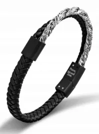 bransoleta-pierre-ricaud-pr633-5bl-meska-skorzana