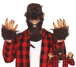 lapy-wilkolaka-lateksowe-owlosione-rece-wilkolak-hallowenowe-halloween