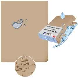 przescieradlo-z-gumka-jersey-120-x-200-cm-nieprzemakalne-wodoodporne-bezowe