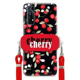 etui-do-realme-7-sznurek-czerwony-uchwyt-cherry-cherry-uroczy-classy-girly