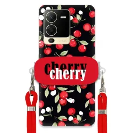 etui-do-vivo-s15-5g-czerwony-sznurek-uchwyt-cherry-cherry-urocze-kobiece