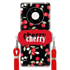 etui-do-huawei-mate-40-sznurek-red-uchwyt-cherry-cherry-urocze-classy