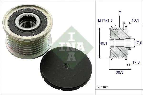 kolo-pasowe-alternatora-renault-master-10-2-3-dci-stan-nowy