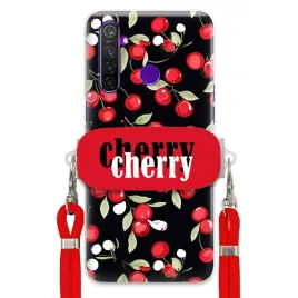 etui-do-realme-5-pro-czerwony-sznurek-uchwyt-cherry-cherry-urocze-classy