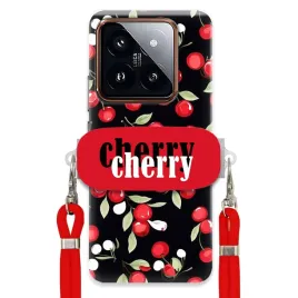 etui-do-xiaomi-14-pro-czerwony-sznurek-uchwyt-cherry-cherry-urocze-classy