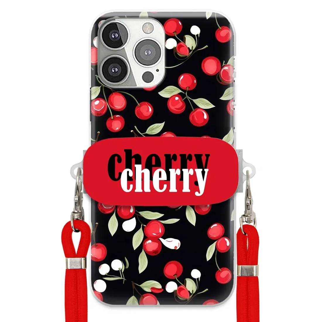 etui-do-iphone-13-pro-czerwony-sznurek-uchwyt-cherry-cherry-urocze-classy