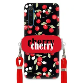 etui-do-realme-6-pro-czerwony-sznurek-uchwyt-cherry-cherry-urocze-kobiece