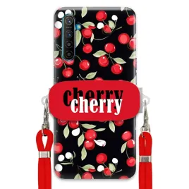 etui-do-realme-x2-czerwony-sznurek-uchwyt-cherry-cherry-urocze-kobiece