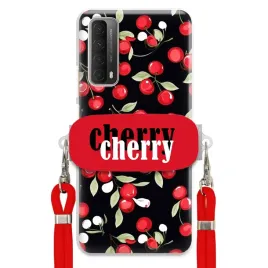 etui-do-huawei-p-smart-2021-czerwony-sznurek-uchwyt-cherry-urocze-kobiece