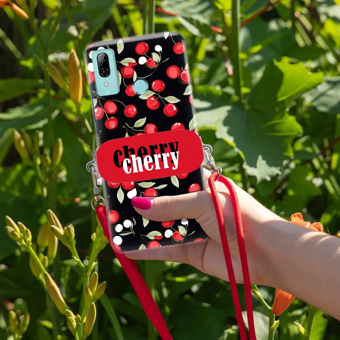 etui-do-huawei-honor-10-lite-czerwony-sznurek-uchwyt-cherry-cherry-classy