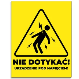 tabliczka-informacyjna-ostrzegawcza-wytrzymala-pcv-urzadzenie-pod-napieciem