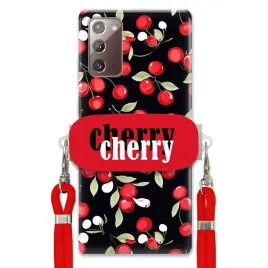 etui-do-samsung-note-20-sznurek-red-uchwyt-cherry-cherry-urocze-classy