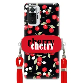 etui-do-xiaomi-redmi-note-10-pro-sznurek-red-uchwyt-cherry-urocze-classy