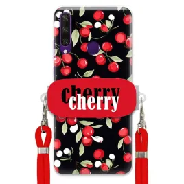 etui-do-huawei-y6p-czerwony-sznurek-uchwyt-cherry-cherry-urocze-kobiece
