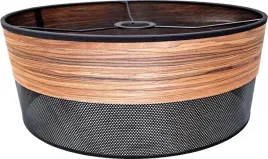 abazur-walec-azurowy-oro-deluxe-czarny-fornirowany-35cm-zla7216