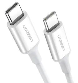 kabel-usb-c-do-usb-c-ugreen-us264-60w-0-5m-bialy